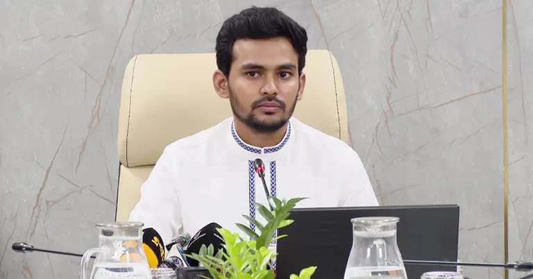 যুব ও ক্রীড়া উপদেষ্টা আসিফ মাহমুদ সজীব ভূঁইয়া